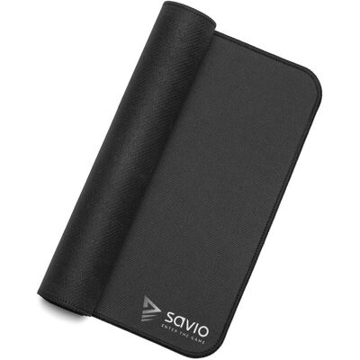 Savio Black Edition Gaming Mauspad - XXL, Rutschfest, Stoff & Gummi Savio Black Edition Gaming Mauspad - XXL, Rutschfest, Stoff & Gummi