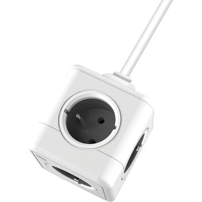 Savio PowerCube PC-02 Verlängerungskabel - 3 m, 5 AC-Steckdosen Savio PowerCube PC-02 Verlängerungskabel - 3 m, 5 AC-Steckdosen