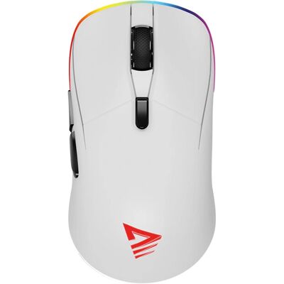 Savio Weiße Gaming-Maus - 10000 DPI RGB Dual Mode Savio Weiße Gaming-Maus - 10000 DPI RGB Dual Mode