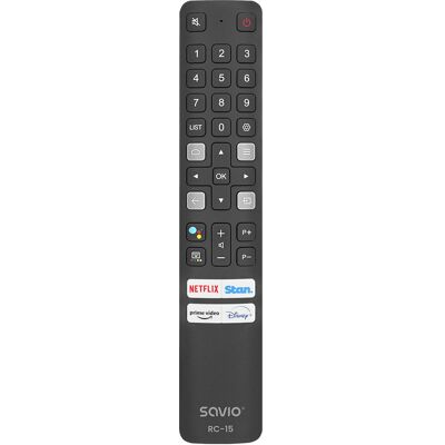 Savio RC-15 Universale Fernbedienung - Ersatz für TCL Savio RC-15 Universale Fernbedienung - Ersatz für TCL