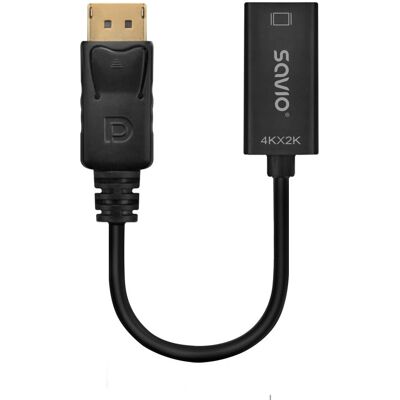 Savio AK-62 Video Kabeladapter - 20cm DisplayPort HDMI Savio AK-62 Video Kabeladapter - 20cm DisplayPort HDMI
