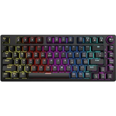Savio Phenix Gateron Red Pro Wireless Mechanische Tastatur - Schwarz Savio Phenix Gateron Red Pro Wireless Mechanische Tastatur - Schwarz