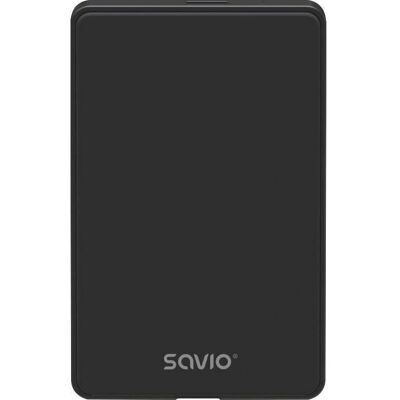 Savio AK-73 Gehäuse für externe HDD/SSD - 2,5" USB 2.0 Savio AK-73 Gehäuse für externe HDD/SSD - 2,5" USB 2.0