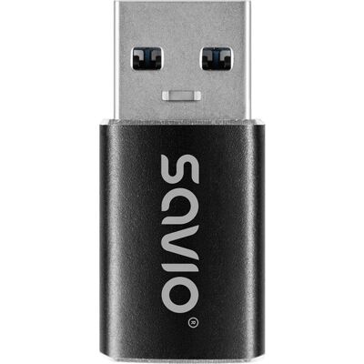 Savio AK-81 Adaptador de cable de vídeo USB-C a USB-A - Adaptador de cable de vídeo Savio AK-81 Adaptador de cable de vídeo USB-C a USB-A - Adaptador de cable de vídeo