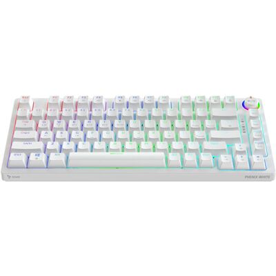 Savio Phenix Weiß Gateron Red Pro - Tastatur Savio Phenix Weiß Gateron Red Pro - Tastatur