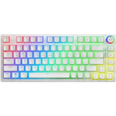 Savio Phenix Weiß GAT YEL PUD Tastatur - Gaming USB & Bluetooth Savio Phenix Weiß GAT YEL PUD Tastatur - Gaming USB & Bluetooth