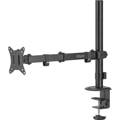 Suport pentru monitor Savio UM-02 - reglabil, negru Suport pentru monitor Savio UM-02 - reglabil, negru