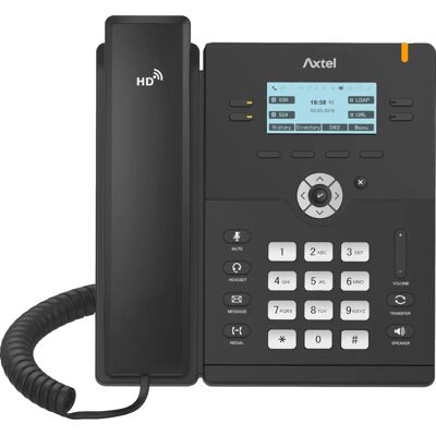 Axtel AX-300G IP telefon - 4 sor, LCD, Duplázott Ethernet Axtel AX-300G IP telefon - 4 sor, LCD, Duplázott Ethernet