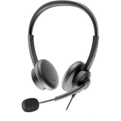 Axtel AXH-ACEUCD kabelgebundenes Headset USB-C / USB-A - Kopfhörer Axtel AXH-ACEUCD kabelgebundenes Headset USB-C / USB-A - Kopfhörer