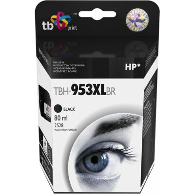 Cartouche d'encre TB Print TBH-953XLBR - Noir - Compatibilité avec imprimantes Cartouche d'encre TB Print TBH-953XLBR - Noir - Compatibilité avec imprimantes