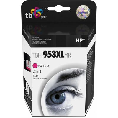 TB Print TBH-953XLMR - Pigmentbasierte Magenta Druckerpatrone TB Print TBH-953XLMR - Pigmentbasierte Magenta Druckerpatrone