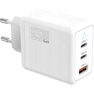 Chargeur Secteur TB 65W USB-C & USB-A - Power Delivery - Publicité Chargeur Secteur TB 65W USB-C & USB-A - Power Delivery - Publicité