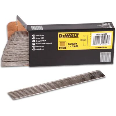 DeWALT Rustfrit Stål Spik - 0° 1.25x40mm - 5000 stk DeWALT Rustfrit Stål Spik - 0° 1.25x40mm - 5000 stk