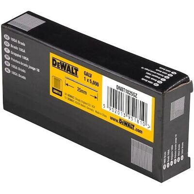 DeWALT DNBT1825GZ Nails - 5000 pcs DeWALT DNBT1825GZ Nails - 5000 pcs