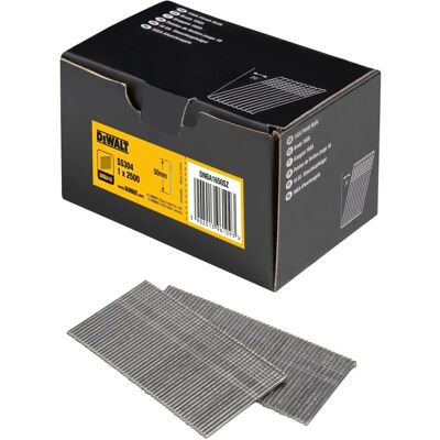 DEWALT DNBA1650SZ Edelstahl Finish Nägel - 50mm - 16G DEWALT DNBA1650SZ Edelstahl Finish Nägel - 50mm - 16G