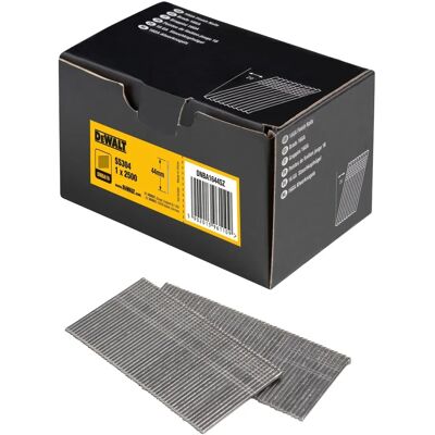 DEWALT Dnba1644Sz Edelstahl 20° Finishnäge - 44mm - Packung 2500 DEWALT Dnba1644Sz Edelstahl 20° Finishnäge - 44mm - Packung 2500