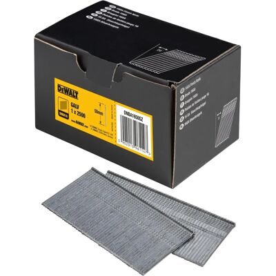 GWÓŹDŹ OCYNKOWANE 16 gauge DEWALT DNBA1650GZ 20° - 50mm GWÓŹDŹ OCYNKOWANE 16 gauge DEWALT DNBA1650GZ 20° - 50mm