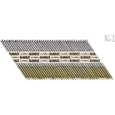Clous en acier DeWALT DNPT28R75Z - 2200 pièces - 2,8mm x 75mm - 45° - Charpente Clous en acier DeWALT DNPT28R75Z - 2200 pièces - 2,8mm x 75mm - 45° - Charpente