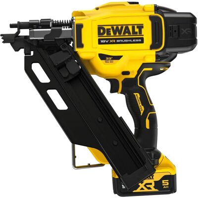 DeWalt Akku-Klammergerät 18V 33° 64-90mm 2x5Ah DeWalt Akku-Klammergerät 18V 33° 64-90mm 2x5Ah