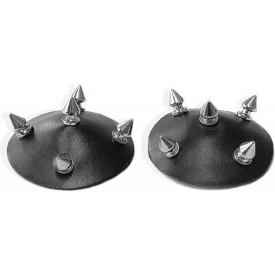 Couvre-pectoraux Chilirose CR4208 - Réutilisables Noir/Argent Couvre-pectoraux Chilirose CR4208 - Réutilisables Noir/Argent