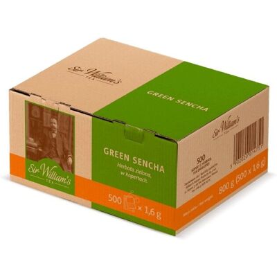 Sir William's - Tea Green Sencha - 500x1.6g - sachets - tea Sir William's - Tea Green Sencha - 500x1.6g - sachets - tea
