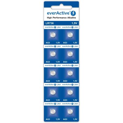Bateria alcalina EverActive LR736 1,5V - Bateria Bateria alcalina EverActive LR736 1,5V - Bateria