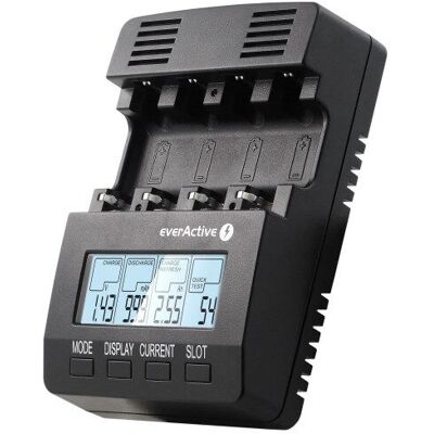 Carregador de Baterias EverActive NC-3000 - Suporta Ni-MH, Ni-Cd Carregador de Baterias EverActive NC-3000 - Suporta Ni-MH, Ni-Cd