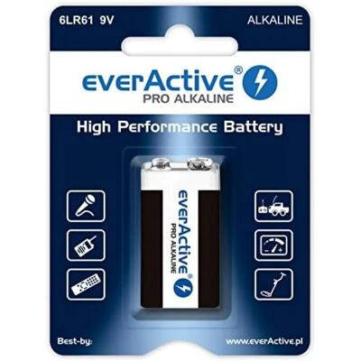 Everactive 9V Batterie - Langlebig, Quecksilberfrei Everactive 9V Batterie - Langlebig, Quecksilberfrei