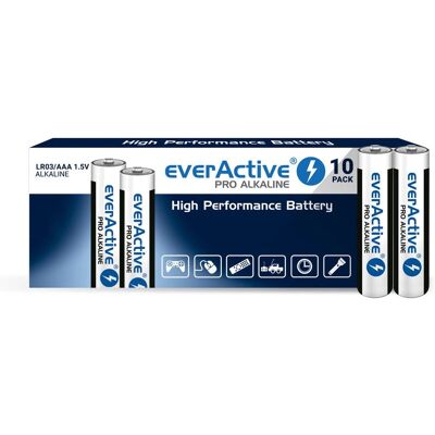Everactive LR0310PAK Haushaltsbatterien AAA - 10er Pack Everactive LR0310PAK Haushaltsbatterien AAA - 10er Pack