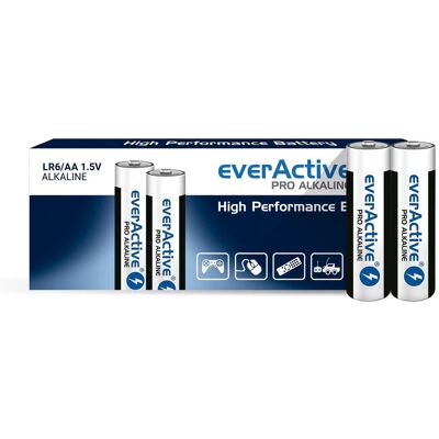 Everactive LR610PAKPA 10-pack AA Alkaline Batterijen Everactive LR610PAKPA 10-pack AA Alkaline Batterijen