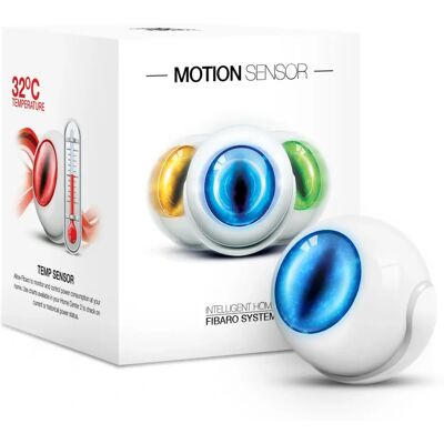 Fibaro FGMS-001 Bewegingssensor - Binnen Z-Wave Multi-Sensor Fibaro FGMS-001 Bewegingssensor - Binnen Z-Wave Multi-Sensor
