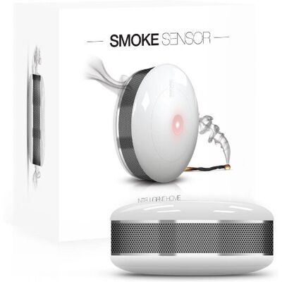 Fibaro FGSD-002 Rilevatore di Fumo Ottico Wireless Bianco - Rilevatore di Fumo Fibaro FGSD-002 Rilevatore di Fumo Ottico Wireless Bianco - Rilevatore di Fumo