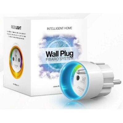 Tomada Inteligente Fibaro FGWPE-102 ZW5 Branca Tomada Inteligente Fibaro FGWPE-102 ZW5 Branca
