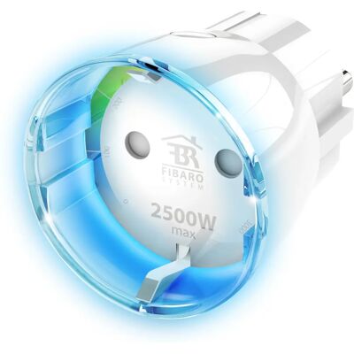Fibaro Presa da Parete Bianca Compatta Z-Wave Plus Fibaro Presa da Parete Bianca Compatta Z-Wave Plus