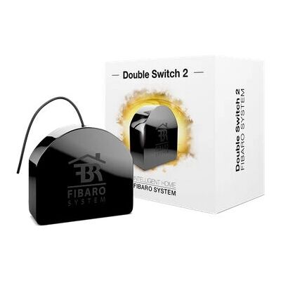 Fibaro FGS-223 ZW5 Electrical Relay - Black Fibaro FGS-223 ZW5 Electrical Relay - Black