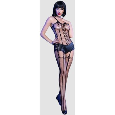 Ensemble Bodystocking Noir Chilirose CR4476 - L Ensemble Bodystocking Noir Chilirose CR4476 - L