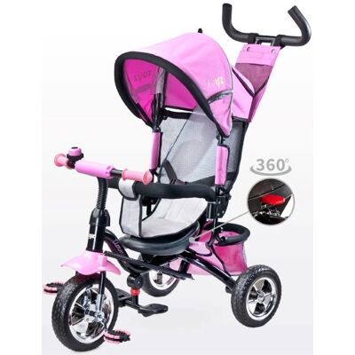 TOYZ Timmy Tricycle Rose - Vélo à Trois Roues Enfant - Publicité TOYZ Timmy Tricycle Rose - Vélo à Trois Roues Enfant - Publicité