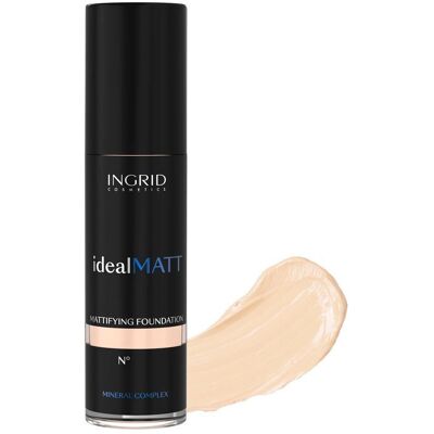 Ingrid Cosmetics Ideal Matt Ivory Foundation - Mattierendes Make-up Ingrid Cosmetics Ideal Matt Ivory Foundation - Mattierendes Make-up