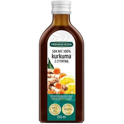 Premium Rosa Sukuma z kurkumą i cytryną - Sok Premium Rosa Sukuma z kurkumą i cytryną - Sok