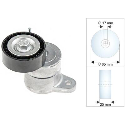 NTY RNK-CH-007 Rola de tensionare a curelei - Pentru Jeep, Fiat, Chrysler NTY RNK-CH-007 Rola de tensionare a curelei - Pentru Jeep, Fiat, Chrysler