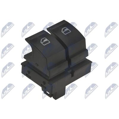 NTY Przycisk Sterowania Przednim Okniem Kierowcy - Dla Skoda, Seat, VW NTY Przycisk Sterowania Przednim Okniem Kierowcy - Dla Skoda, Seat, VW