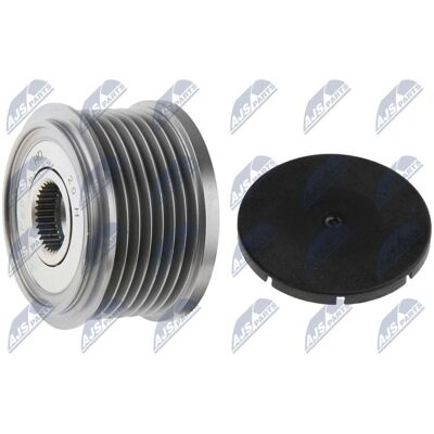 NTY Generatorremskive - 7 riller til Ford, Toyota, Land Rover, Mazda NTY Generatorremskive - 7 riller til Ford, Toyota, Land Rover, Mazda