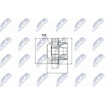 NTY NPW-VV-005 Koblingssæt for drivakslen - Volvo XC70 XC90 V50 NTY NPW-VV-005 Koblingssæt for drivakslen - Volvo XC70 XC90 V50