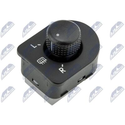 NTY Electric Side Mirror Switch for Skoda Octavia - Black NTY Electric Side Mirror Switch for Skoda Octavia - Black