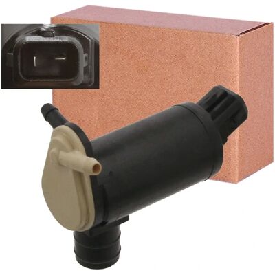 NTY Windshield Washer Pump - ESP-FR-002, 2S6T17K624BA, 7003178 - Windshield Washer Pump NTY Windshield Washer Pump - ESP-FR-002, 2S6T17K624BA, 7003178 - Windshield Washer Pump