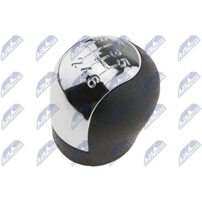 NTY GZB-PL-001 Opel 6-speed Black Chrome Gear Shift Knob - Gear Shift Knob NTY GZB-PL-001 Opel 6-speed Black Chrome Gear Shift Knob - Gear Shift Knob