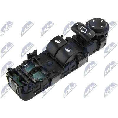 Nty Citroën C4 Driver Side Window Switch - 12V Car Window Switch Nty Citroën C4 Driver Side Window Switch - 12V Car Window Switch