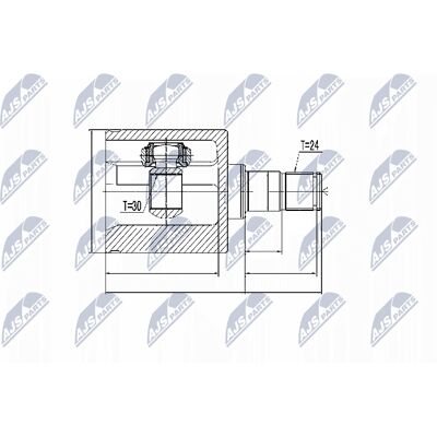 NTY NPW-025 - Drive Shaft Joint Set for Mercedes-Benz E-Class NTY NPW-025 - Drive Shaft Joint Set for Mercedes-Benz E-Class