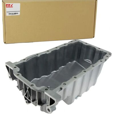 NTY BMO-VW-045 Alumiininen öljypannu, jossa tyhjennyssuukko ja sensorireikä NTY BMO-VW-045 Alumiininen öljypannu, jossa tyhjennyssuukko ja sensorireikä