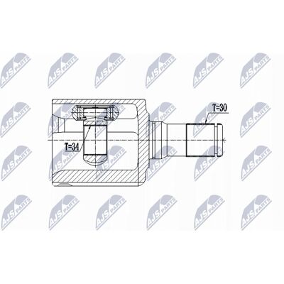 NTY NPW-CH-043 Set de articulații pentru axa față stângă Jeep Renegade Fiat 500X NTY NPW-CH-043 Set de articulații pentru axa față stângă Jeep Renegade Fiat 500X